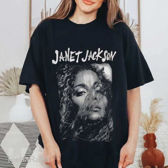 Discover 90s Janet Jackson Vintage T Shirt, Janet Jackson Together Again Tour 2023 Tshirt