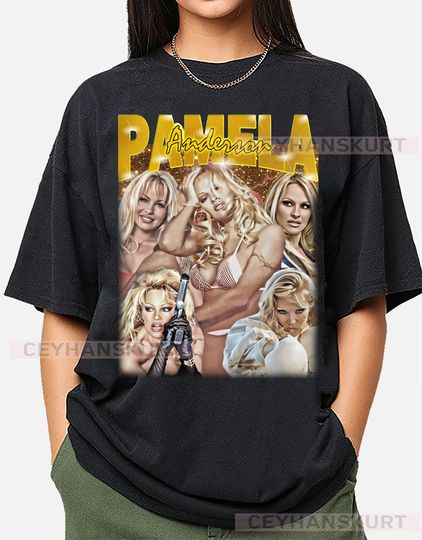 Discover Vintage Pamela Anderson Shirt