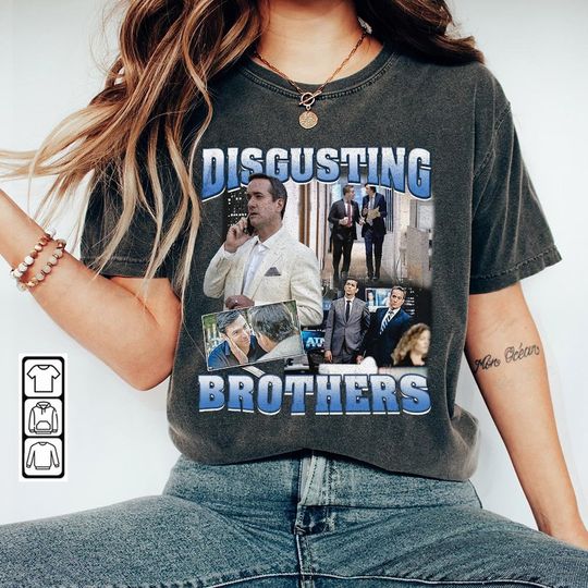 Discover Disgusting Brothers Movie Shirt, Succession Waystar Royco,