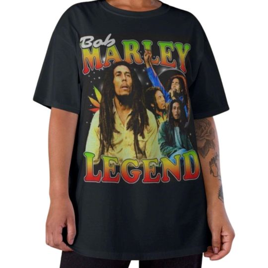 Discover Bob Marley Tshirt | Bob Marley Graphic Tee