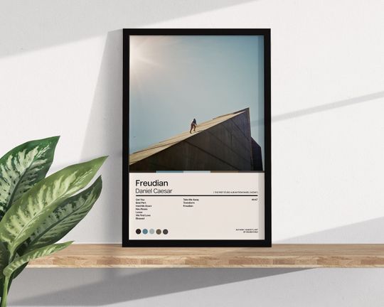 Discover Freudian - Daniel Caesar - Poster - Album Print - Home Decor - Wall Art