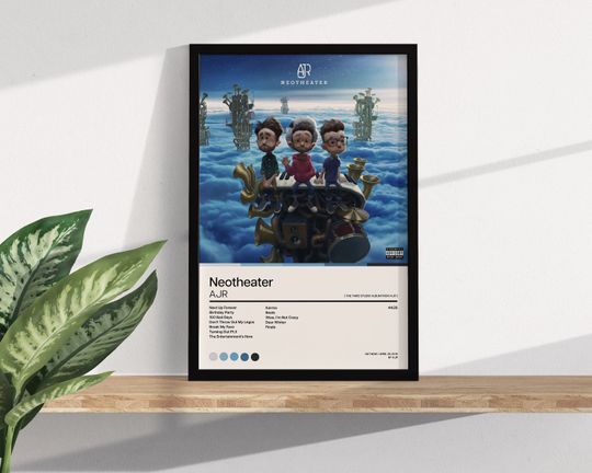 Discover Neotheater - AJR - Poster - Album Print - Home Decor - Wall Art