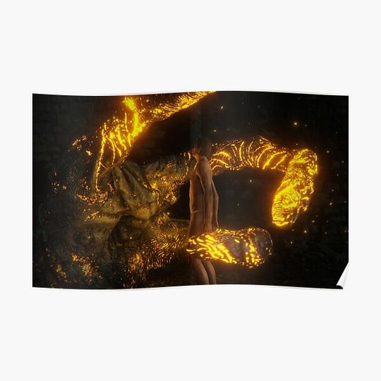 Discover Elden Ring wallpaper 1 Premium Matte Vertical Poster