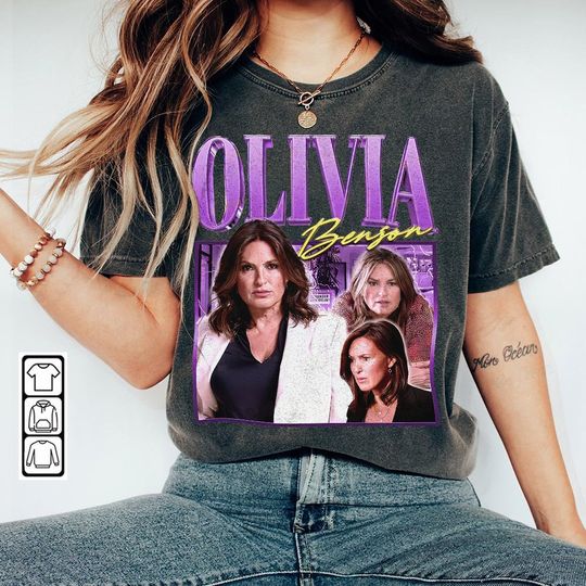 Discover Olivia Benson Homage Movie Shirt, Mariska Hargitay