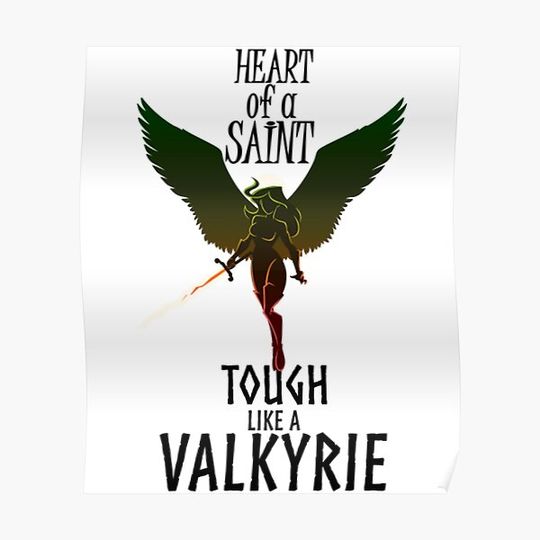 Discover Valkyrie - Valkyrie saint Premium Matte Vertical Poster