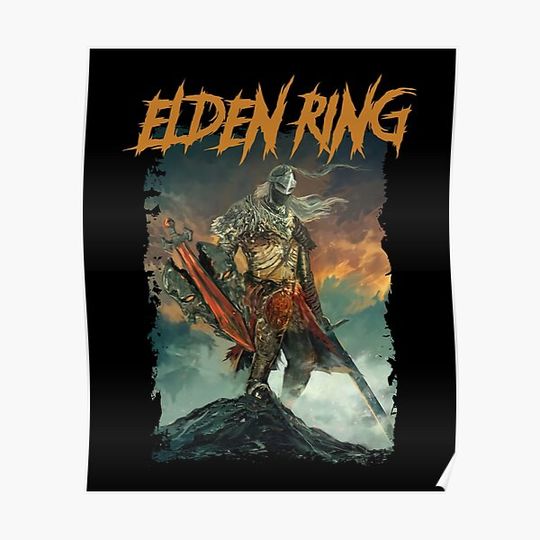 Discover Elden ring - The Tarnished Premium Matte Vertical Poster