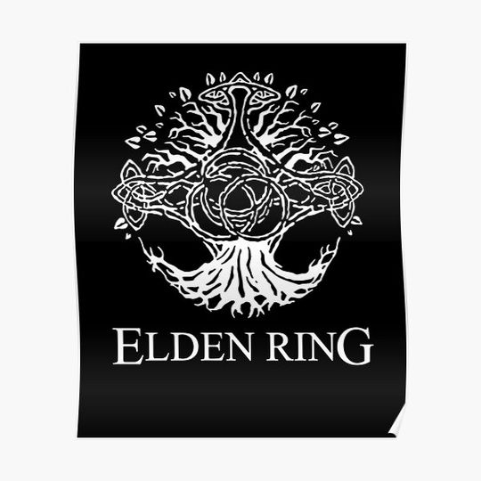 Discover Elden Ring Logo EPS Digital Download and Premium Poster