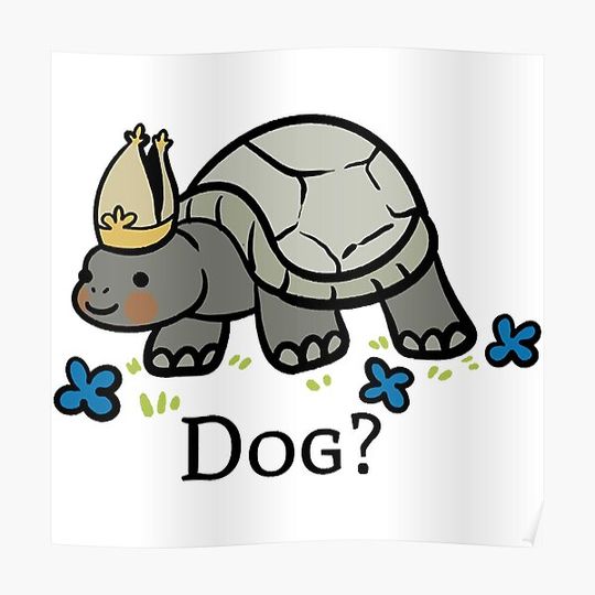 Discover DOG ELDEN! Premium Matte Vertical Poster