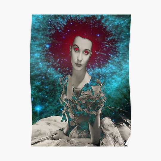 Discover Vivien Leigh Goddess of Space Premium Matte Vertical Poster