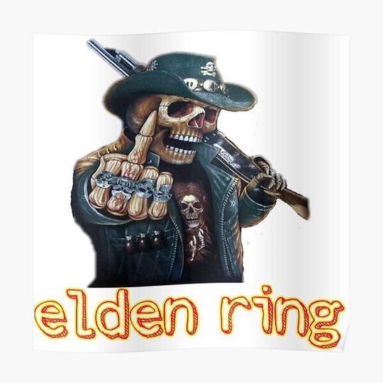 Discover Elden Ring souls games Premium Matte Vertical Poster