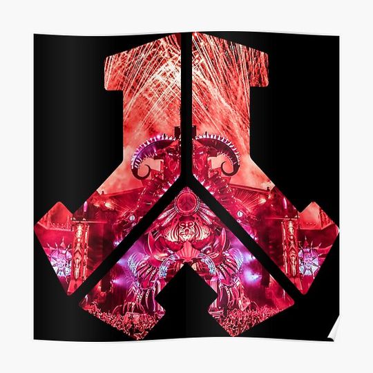 Discover Defqon.1 logo | Mainstage Print Premium Matte Vertical Poster