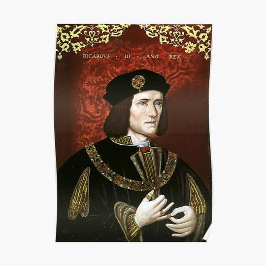 Discover Portrait of King Richard III Premium Matte Vertical Poster