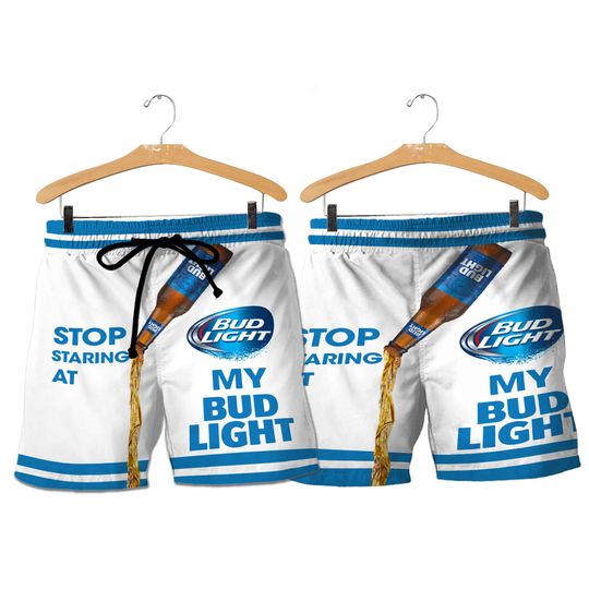 Discover Bud Light Beer Man Shorts, Bud Light Swim Shorts