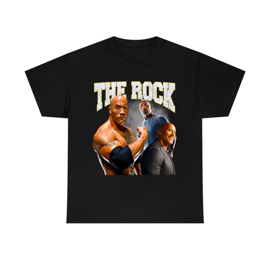 Discover Rare Original '99 The ROCK Dwayne Johnson Vintage shirt