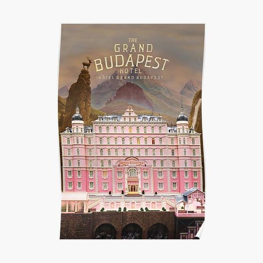 Discover THE GRAND BUDAPEST Premium Matte Vertical Poster