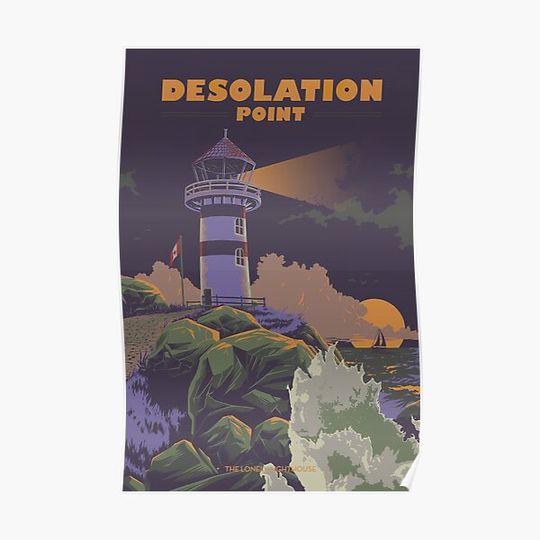 Discover The Long Dark Desolation Point Premium Matte Vertical Poster