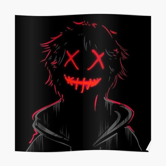 Discover marshmello horror Premium Matte Vertical Poster