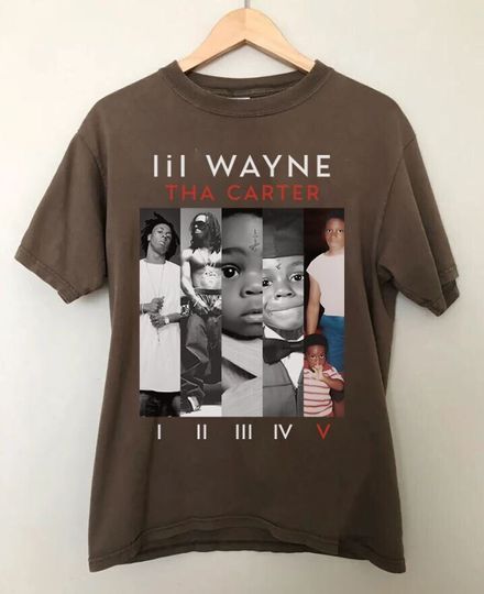 Discover Lil Wayne Tha Carter 3 Tour Vintage Shirt