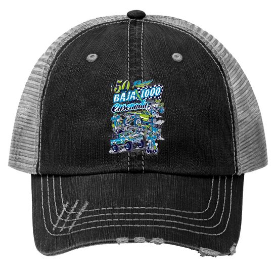 Discover Racing Triple X Off Road Baja 1000 Race Ensenada Trucker Hats