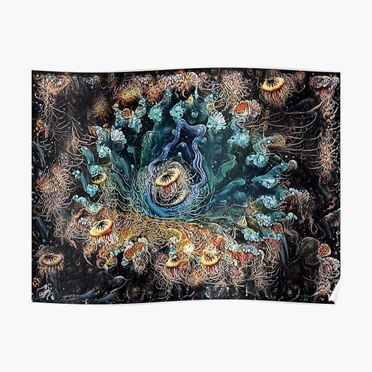 Discover Undersea Garden Premium Matte Vertical Poster