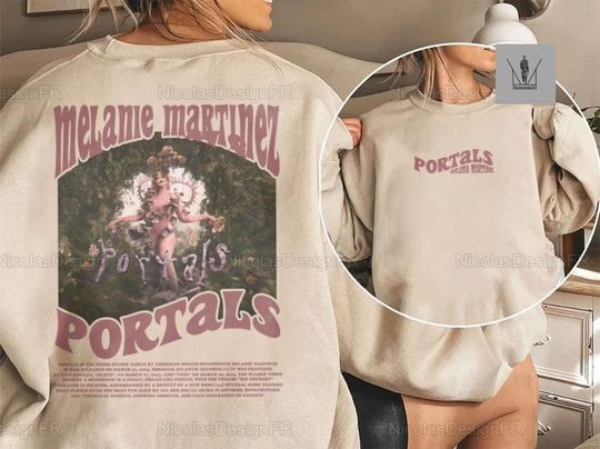 Discover Fairy Melanie Portals Tour Shirt, Portals Album Shirt, Melanie Singer Sweatshirt