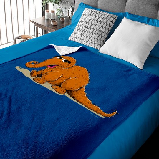 Discover Vintage Snuffleupagus Baby Blankets