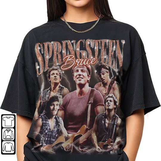 Discover Bruce Springsteen Merch Long Sleeve T-Shirt