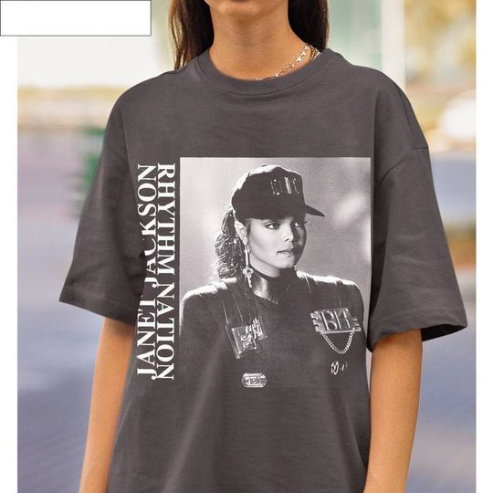 Discover Vintage Janet Jackson Fan Shirt