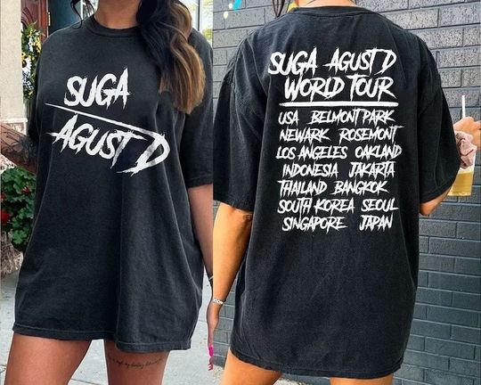 Discover Suga Agust D World Tour 2023 2 Sides