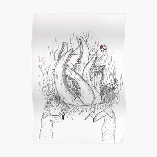 Discover Bring forth the Shoggoth Premium Matte Vertical Poster
