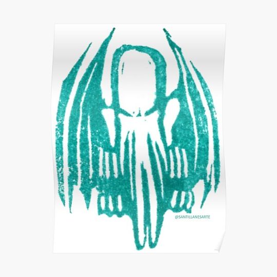 Discover CTHULHU - Print Style Premium Matte Vertical Poster