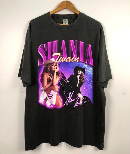 Discover Shania Twain Tshirt, clothing Shania Twain Vintage T-shirt