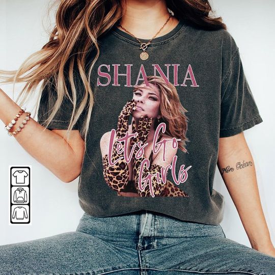 Discover Shania Twain Let's Go Girls Vintage Shirt
