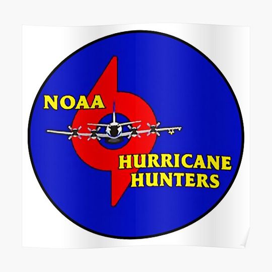 Discover NOAA Hurricane Hunters Emblem Premium Matte Vertical Poster