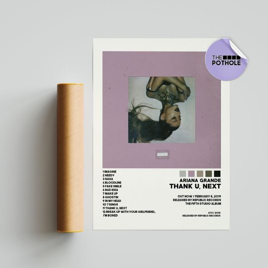 Discover Ariana Posters / Thank U Next Poster