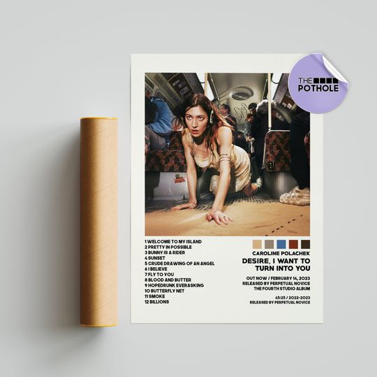 Discover Caroline Polachek Posters, Desire, I Want to Turn Into You Poster