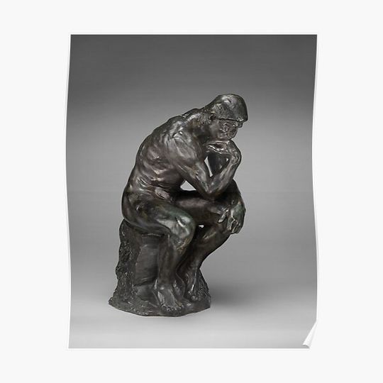 Discover Rodin - The Thinker - BigArt Premium Matte Vertical Poster