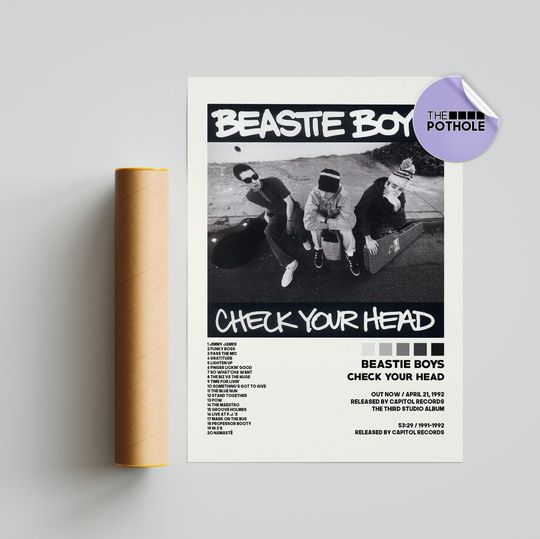 Discover Beastie Boys Posters / Check Your Head Poster