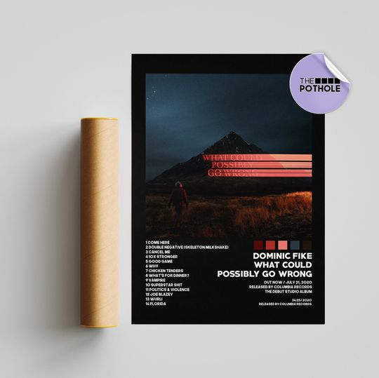 Discover Dominic Fike Posters / What Could Possibly Go Wrong Poster