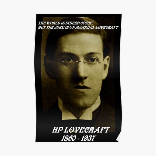 Discover HP LOVECRAFT MEMORY Premium Matte Vertical Poster