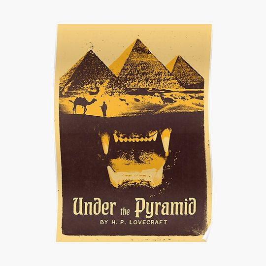 Discover Lovecraft Series: Under the Pyramid Premium Matte Vertical Poster