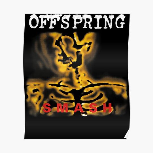 Discover The Offspring Smash Album Tee Premium Matte Vertical Poster