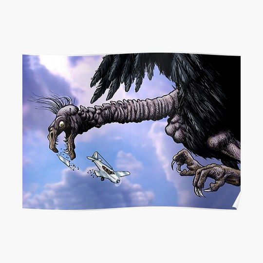 Discover The Giant Claw Premium Matte Vertical Poster