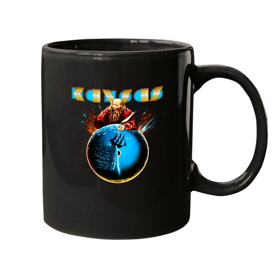 Discover Kansas Rock Band Point Of Know Return Mugs, Vintage Kansas Mugs