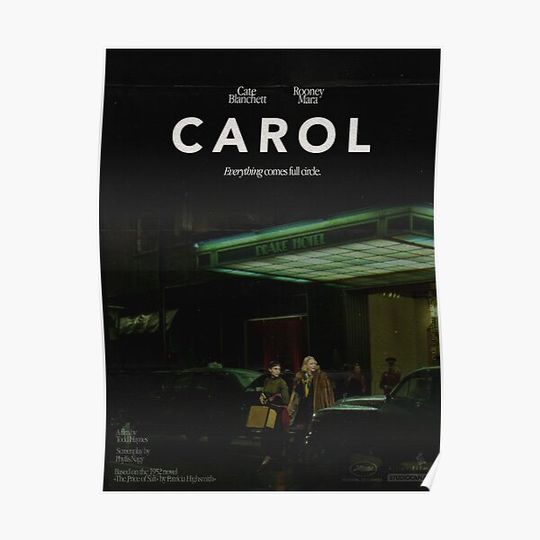 Discover Carol movie poster Premium Matte Vertical Poster