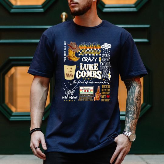 Discover Lukee Comb Shirt, Country Music, Country Music Tshirt, Graphic Tee