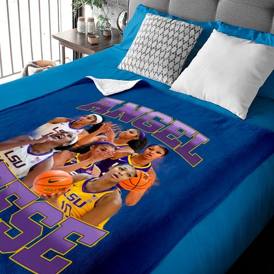 Discover Angel Reese Baby Blanket - Bayou Barbie Graphic Design