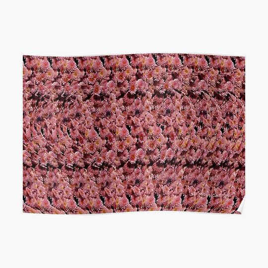 Discover "The Growing Heart" 3D Illusion Hidden Image Stereogram Premium Matte Vertical Poster