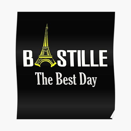 Discover Bastille Day Premium Matte Vertical Poster