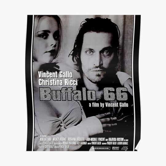 Discover Buffalo 66 Film Movie Fan Art Gift Memorabilia Americana Premium Matte Vertical Poster